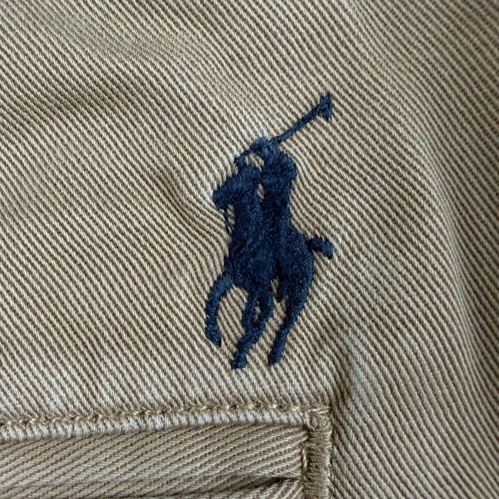 Polo Ralph Lauren Preston Pant Men 40x29 Khaki Tan Chino Twill Cotton Trousers